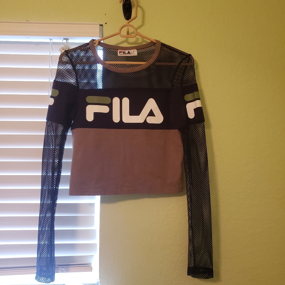 Fila Mesh Crop Top!